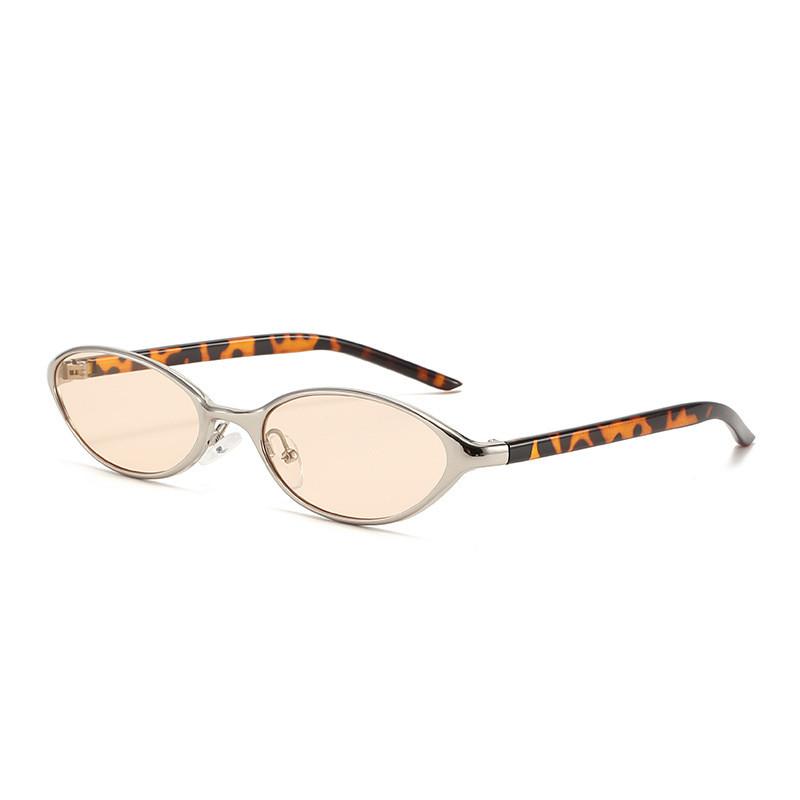 Elliptical Sun Glasses For Women Men Uv400 Anti Uv Stylish Outerwear Mens Fashion Accessories