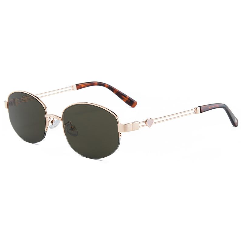Retro Personalized Women'S Sunglasses Uv Protection Trend Sunglasses Fashion Versatile Sunglasses Men