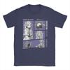 Maglietta Sousou No Frieren da Uomo Anime Giapponese Vintage 100% Cotone Girocollo Manica Corta Idea Regalo Top