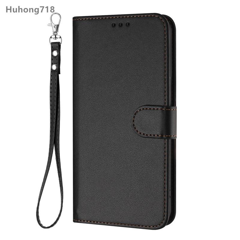 Flip Case for Iphone 15 16 17 Air Plus Pro Max 16E Leather Wallet Card Slots Protective Phone Cover