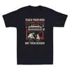 Insegna ai tuoi figli a cambiare l'olio, non il loro genere. Maglietta Grafica Divertente Design Stampato Abbigliamento Unisex Comodo e Traspirante