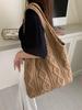 Handgefertigte Retro-Garn-Tragetasche: Vielseitige Damen-Umhängetasche & Handtasche