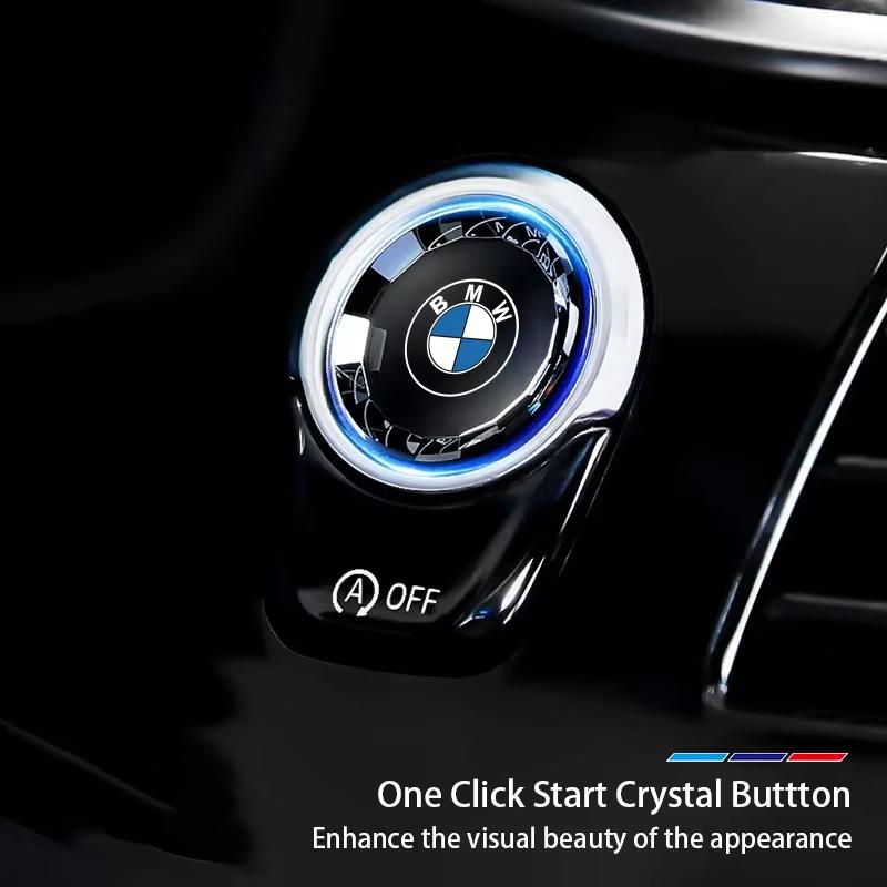 Motorcycle sticker/Car Engine One-button Start Crystal Button Accessories For BMW G80 G06 G07 G42 G14 G15 G16 F82 F20 F21 F83 M2