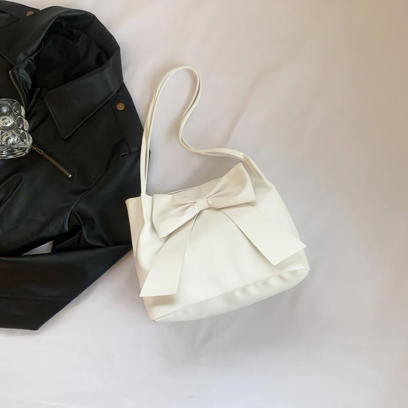 Stylish Large Capacity Casual Handbag For Women In Black Pink White And Khaki