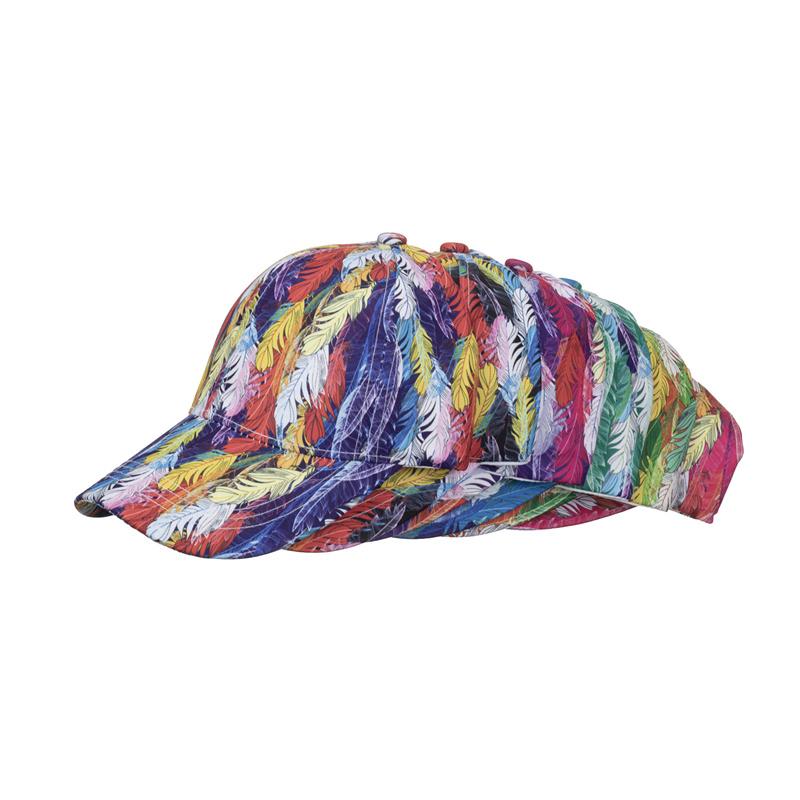 Men Printed Tie-Dye Baseball Cap Women Gradient Graffiti Sunscreen Hat Ponytail Panama Cap Visor Hats Snapback Hat