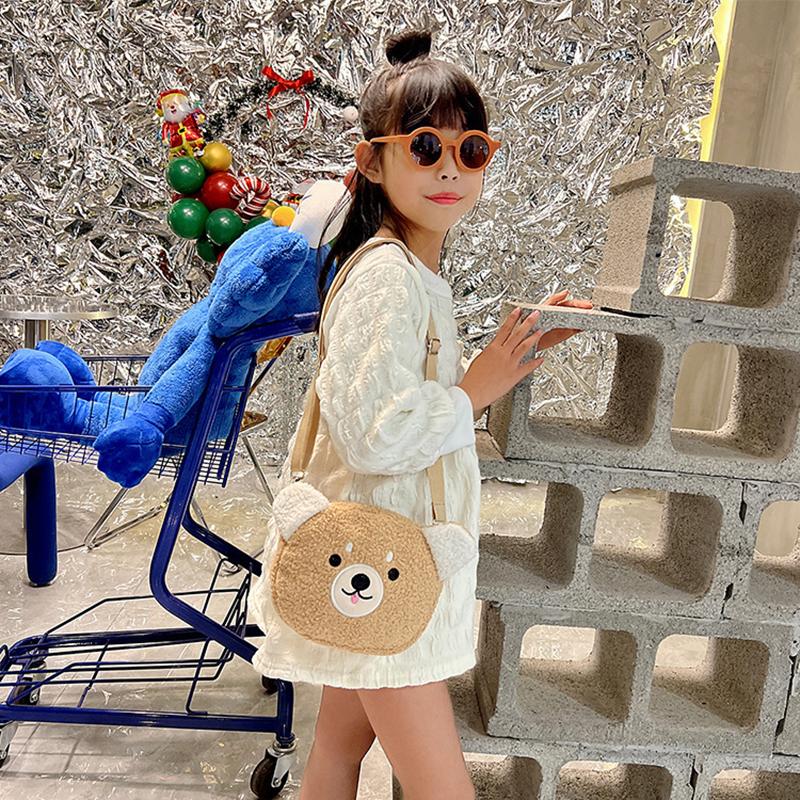 Japanse Stijl Kawaii Tas Vrouwen Cartoon Pluche Schoudertas Voor Vrouwen Crossbody Tas Kleine Telefoon & Portemonnee Tas