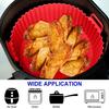Yousheng Silicone Frying Liners Air Circulation Baking Tray Dual-sided Cooking Pan Grease-free Air Fryer Basket Kitchen Accessory