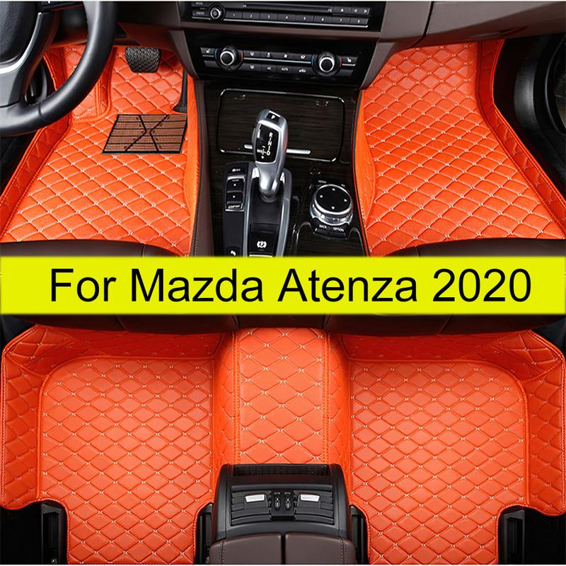 Car Floor Mats For Mazda Atenza Auto Foot Pads Automobile Carpet Cover Interior Accessories