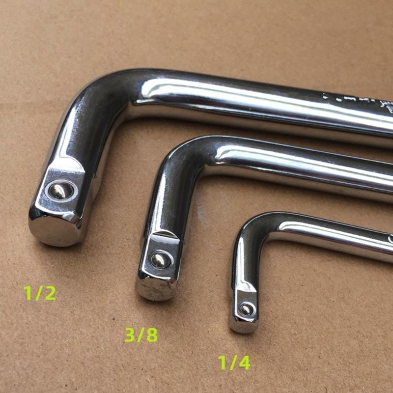 Verlengstuk L-vormige steeksleutel gebogen stang gereedschap met veilige grip handvat reparatiegereedschap verbeterde duurzaamheid voor langdurig gebruik
