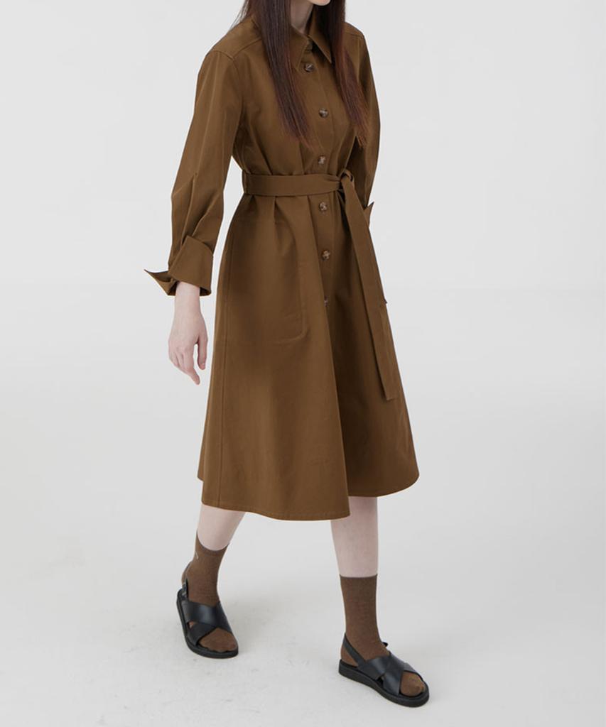Boyeon Puff Sleeve A-Line Outer Dress 024
