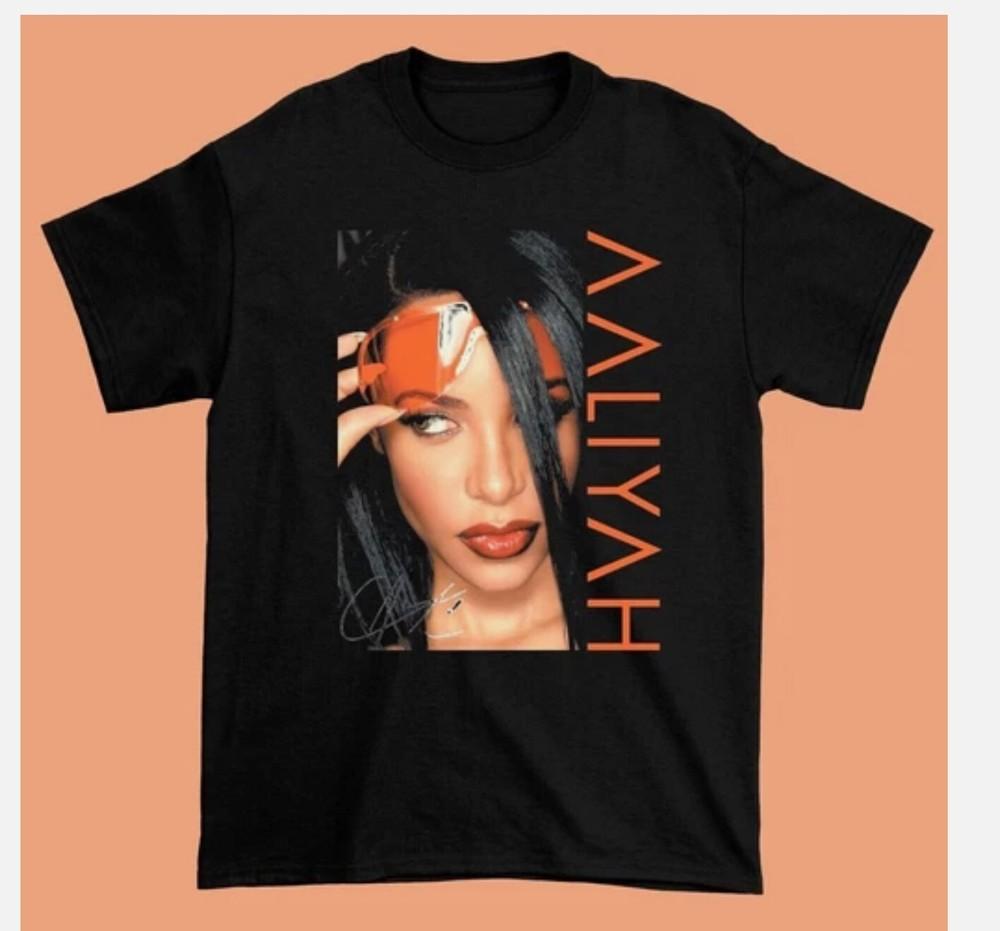 Aaliyah Music Singer Shirt Unisex Cotton All Size