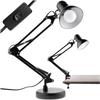 Desk Lamp Drawing Table Lamp E27 Tobi Lumiled + Clamp Desk