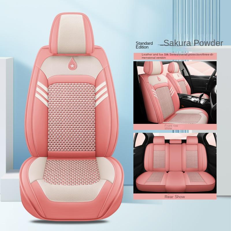 Universele Luxe IJszijde Autostoelhoes voor HYUNDAI Solaris Sonata Creta Encino Elantra Ix25 Ix35 Kona Accessoires
