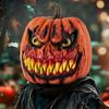 Scary Pumpkin Headgear Pumpkin Full Head Mask Head Covers Halloween Full Head Pumpkin Mask for Masquerade Cosplay Party