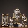 Scandinavian Creative Iron Hourglass Timer Ornament Office Study Wine Cooler Domestic Usage Decoration High Quality Craft Furnishings