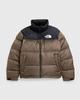 The North Face M 1996 Retro Nuptse Jacket 5EX Smokey Brown TNF Black