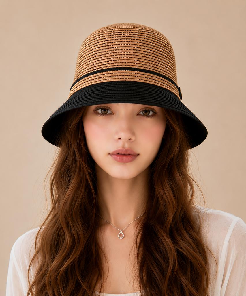 Baseukala Michelle Raffia Hat (2Colors)