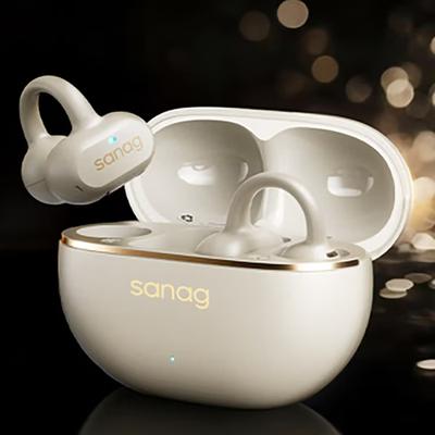 SANAG Z50 Ultra AI Open-Ear Bluetooth Ear Clip Headphones with Translator
