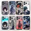 Creative D-Demon Anime Obanai Iguro Silicone Soft Phone Case For iPhone17,16,15,14,13,12,11 Pro Max Plus Mini XS XR SE Cover