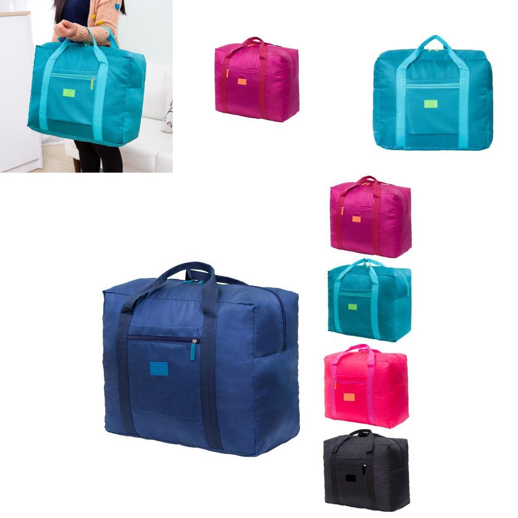 Spacious Foldable Travel Storage Luggage Carry-on Organizer Hand Shoulder Bags For Effortless Packing