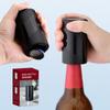 Automatische bierflesopener met magnetische dopvanger Geen schade aan doppen Duw wijnbierdopopener naar beneden Creatief keukengereedschap