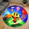 1pc Pac-Man Round Chair Mat Area Rug - Non-Slip, Floor Mat for Office, Bedroom, Home Decor Christmas Gift P0811253
