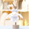 Plush Bunny Keychain With Soft Short Pile Fabric For Kids And Collectors