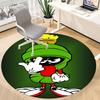 1pc Looney Tunes Marvin The Martian Office Round Area Rug, Under Office Chairs Bedroom Living Room Home Decor A1022297