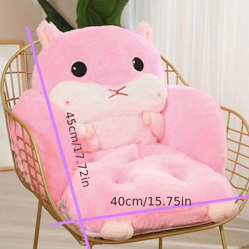 Hamster Seat Cushion Shape Cute Lazy Sofa Cozy Warm Skinfriendly Plush Office Chair Pads Integrated Thickened Reading Pads