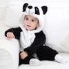 Piżama Onesie Kostium Przebranie Śpiochy Panda Niemowlę 70: 50-65 Cm