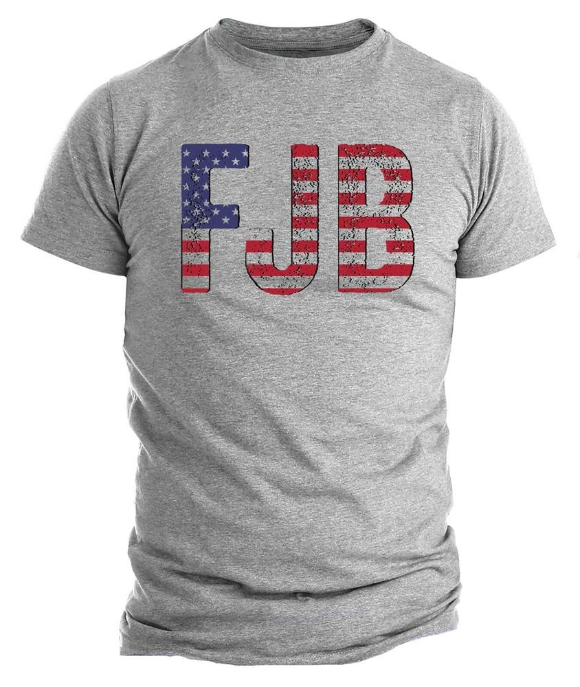 FJB Let's Go Brandon Biden Lustiges T-Shirt Politische Shirts Trump 2024 USA-Flagge