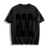 Men's Casual Short Sleeve T-Shirt with RACING1 Print Street Trend Loose Crew Neck Sporty Top Pure Cotton T-shirt