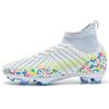34-45unisex Football Shoes Large PVC Football Shoes Men's Training Special Children's Long Nails AG Children Game Training Football Shoes