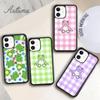 Cute Frogs Phone Case for iPhone 11 12 13 14 Pro Max Mini X XR XS SE 2020 5 6S 7 8 Plus Samsung Galaxy S21 S22 Cover Shell