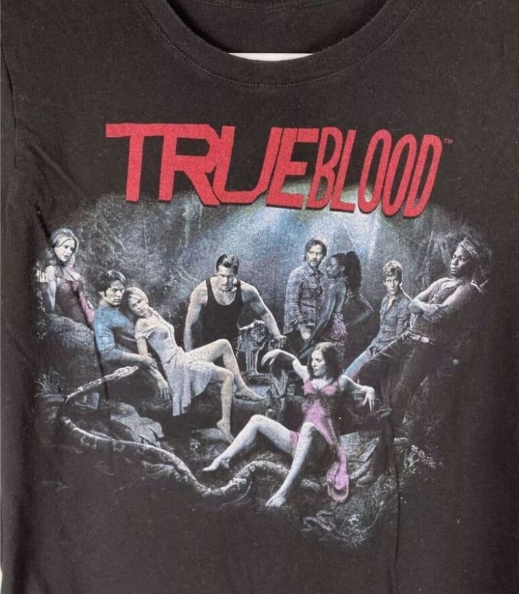 VTG True Blood TV Show 90S Shirt Classic Black Unisex Size S-2345XL