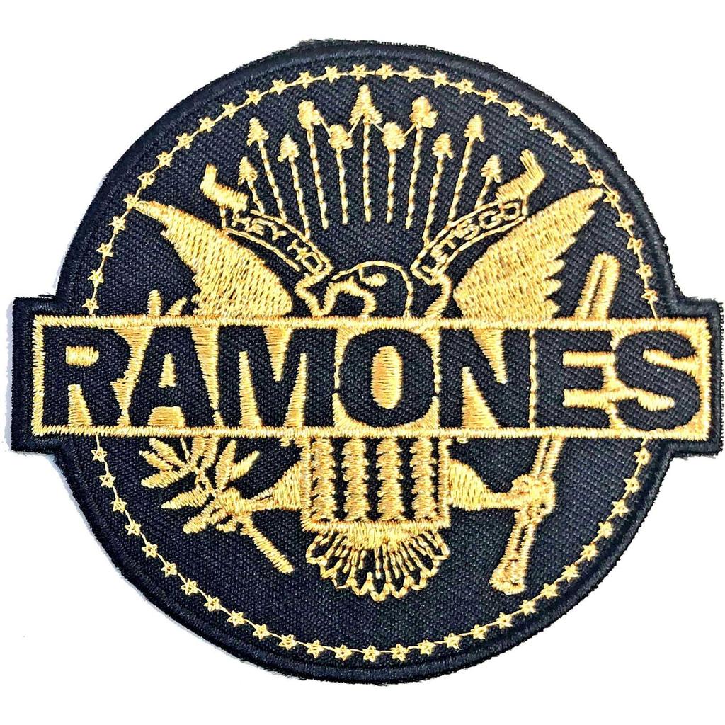Ramones Woven Seal Iron On Patch