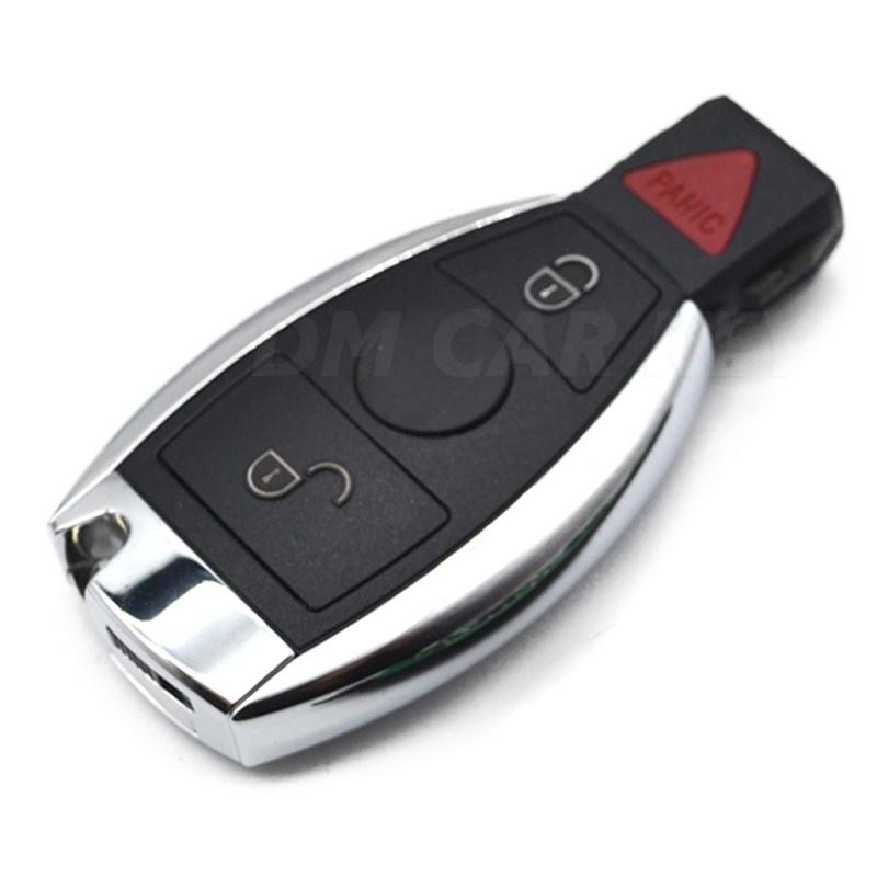 Smart Car Key Fob 3/4buttons 315/434Mhz BGA NEC for For Mercedes Benz 2000+ No-keyless Remote Card DIY Fob Control