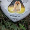 Dog Memorial For Loss Of Dog Loss Of Dog Sympathy Love Heart Shaped Resin Remembrance Stone Heaven Grave Markers Bereavement For