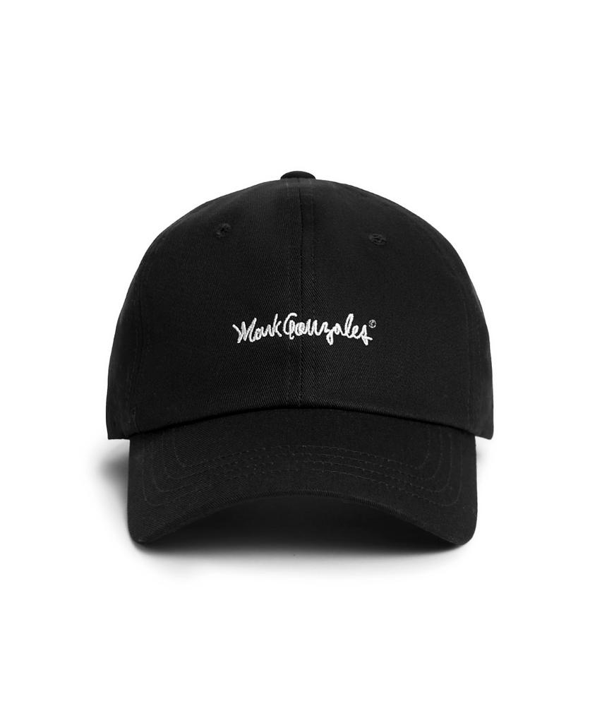 MARK GONZALES Signed Logo Basic Ball Cap - Black