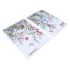 2Pcs Wall Stickers SelfAdhesive Plant Flowers Pattern Decals for Living Room TV Background