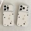 Applicable to Apple 17 minimalist star mobile phone case iPhone15promax all-inclusive 16 Pro fresh 14 leather pattern 13