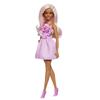 barbie אופנתית שמלת ורוד ורד סט בובות בית בובות משחק דמיון בובת ברבי גילאים ורוד HYT94 - התלבשות & - - - 3+ - -