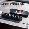 Fashion Car Temporary Parking Phone Number Plate Park Tool Accessories For GR Sport Corolla Yaris Aygo Prius RAV4 Crown TL1