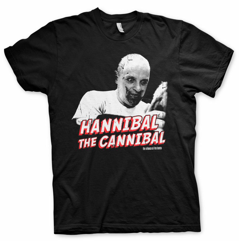 Licensed The Silence Of The Lambs Hannibal the Cannibal Men'S T-Shirt S-XXL