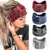 Paisley-Breitband-Haarband für Damen und Herren