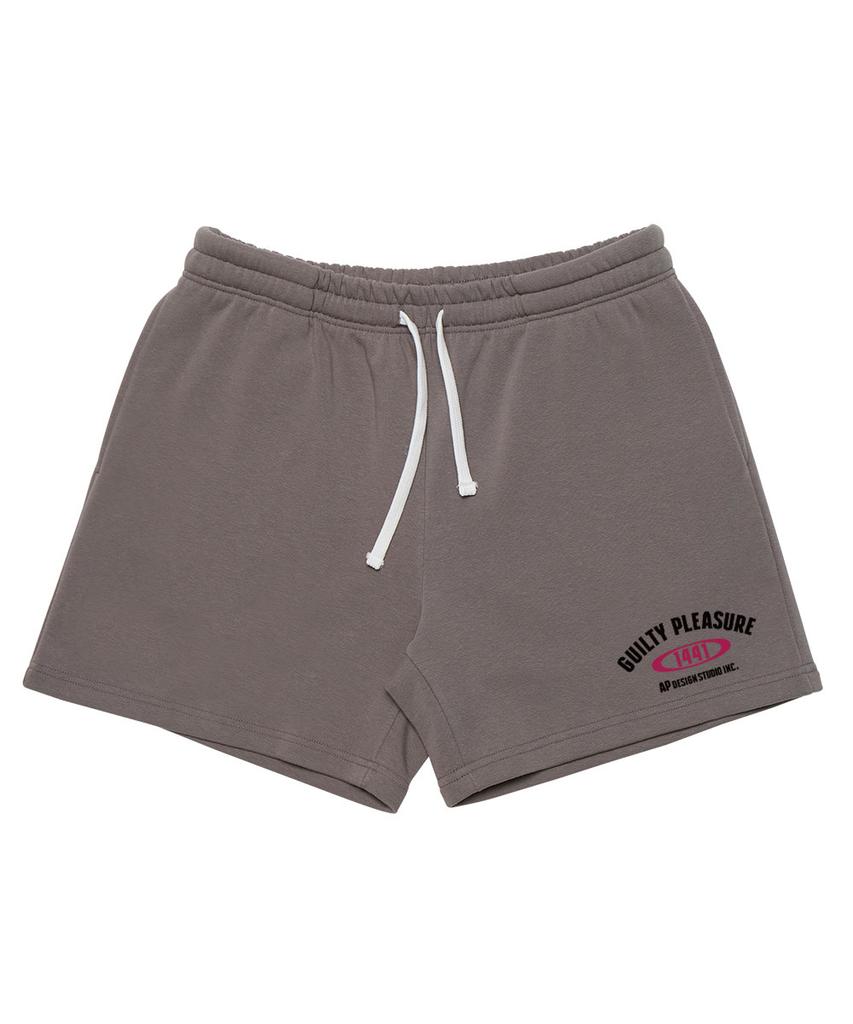 ASTRAL PROJECTION Guilty Pleasure Comfortable Waffle Terry Shorts_Gray