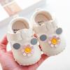Newborn Children's Flower Soft Bottom Toddler Shoes Baby Shoes Anti Detachment Baby Shoes Autumn Soft Leather Anti Slip Shoes