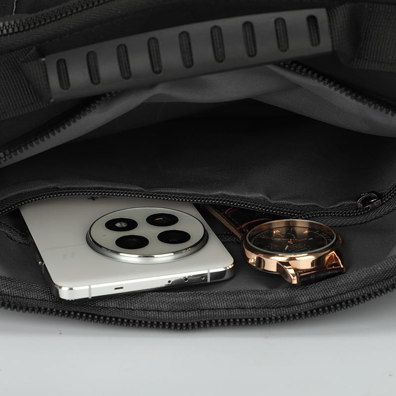 Crossbody Bag Durable Large Mens Capacity Waterrepellent Shoulder Bag Commuter Business Handbag