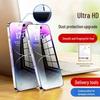 Tempered Glass Screen Protector for iPhone 14/13/12/11 Pro Max/XR with Dustproof Net & Anti-Peeping Feature