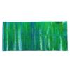 1 Rulou 30x135cm Foaie cu Model Piele de Șarpe Albastru și Verde Holografic Piele Artificială PU Model Piele de Șarpe